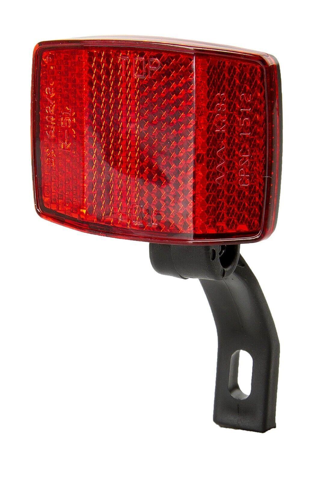 Fahrrad Reflektoren SET 1x Vorne 1x Hinten 4x Speichen Katzenauge StVZO KONFORM - FahrradReifenExpress.de