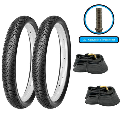 2xFahrradreifen SET 12 - 28 Zoll F24Tyre G5001 inkl. 2x Schlauch - FahrradReifenExpress.de