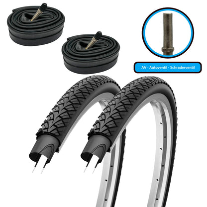 2xFahrradreifen SET 12 - 28 Zoll F24Tyre G5001 inkl. 2x Schlauch - FahrradReifenExpress.de