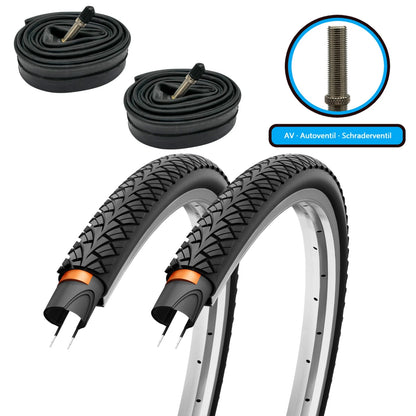 2xFahrradreifen SET 28 Zoll F24Tyre G5001 mit Pannenschutz inkl. 2x Schlauch - FahrradReifenExpress.de